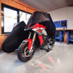 Indoor motorcycle covers
