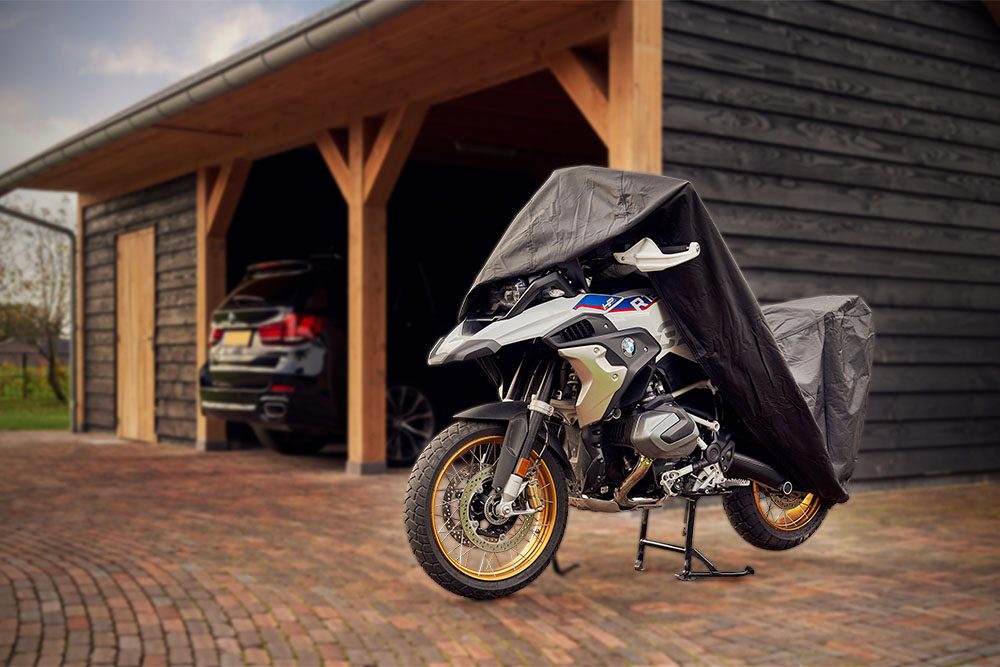 Outdoor motorcycle covers